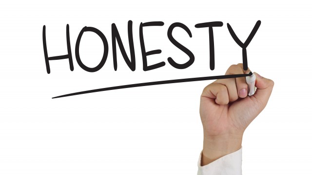 “Oh, an honest&nbsp;man.”